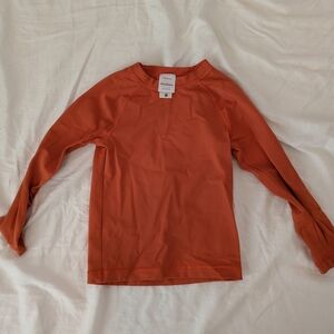 Hanna Andersson Long Sleeve Sunblock Rash Guard, Size 4